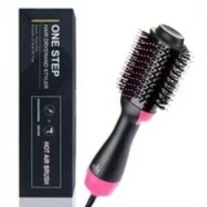 Hair Dryer Brush, Hot Air Brush, Hair Styler for Drying & Straightening & Curlin